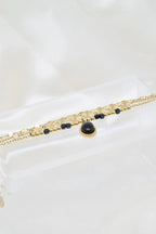 Bracciale a tre file in acciaio inossidabile - BR210216OR