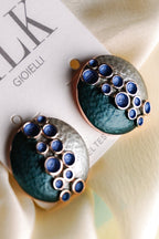 Orecchini tondi grappolo