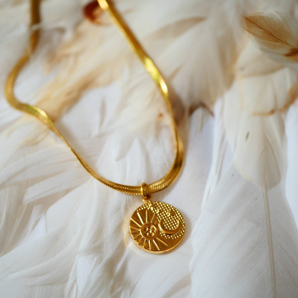 Collana Divya in acciaio inox con ciondolo