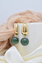 Orecchini in acciaio inossidabile - BO100387OR-VR