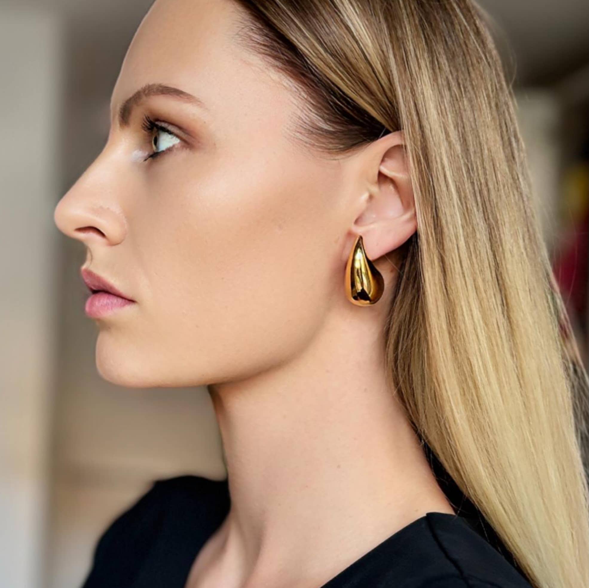 Orecchini Goccia Bold Oro