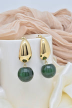 Orecchini in acciaio inossidabile - BO100387OR-VR