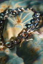 Collana catena maglia tonda