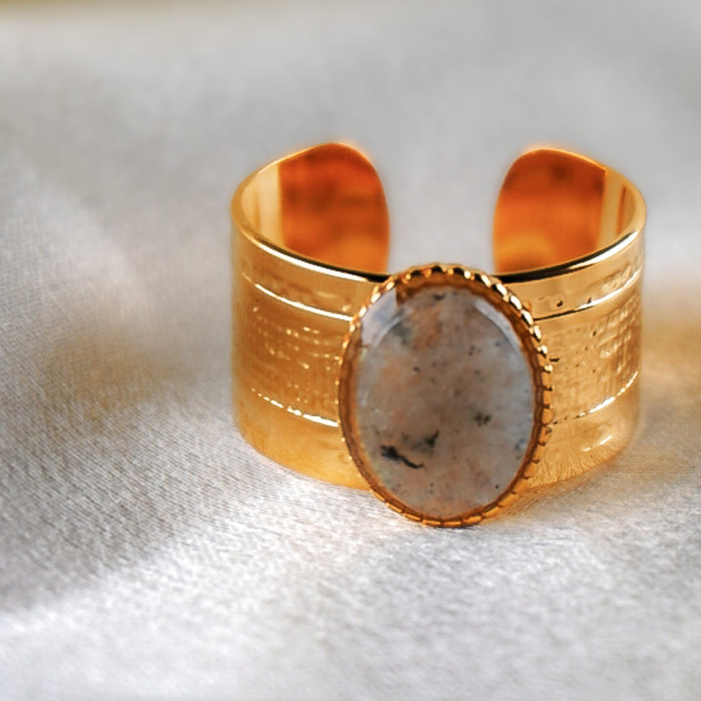 Anello regolabile in acciaio inossidabile Paraiso