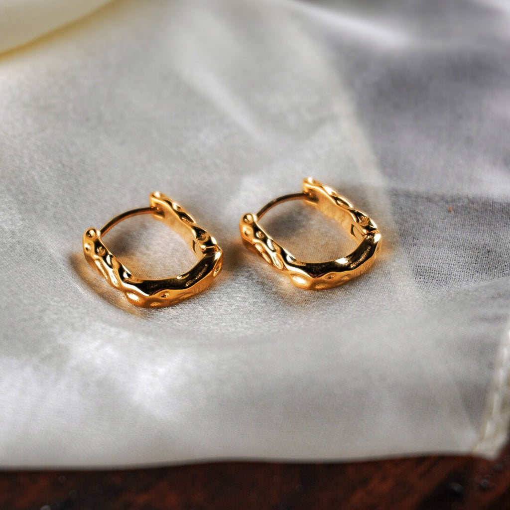 Orecchini Geometrici a Forma Rettangolare Eigil