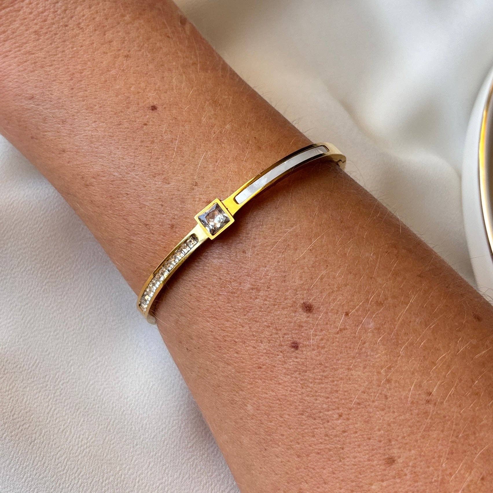 Bracciale rigido Square