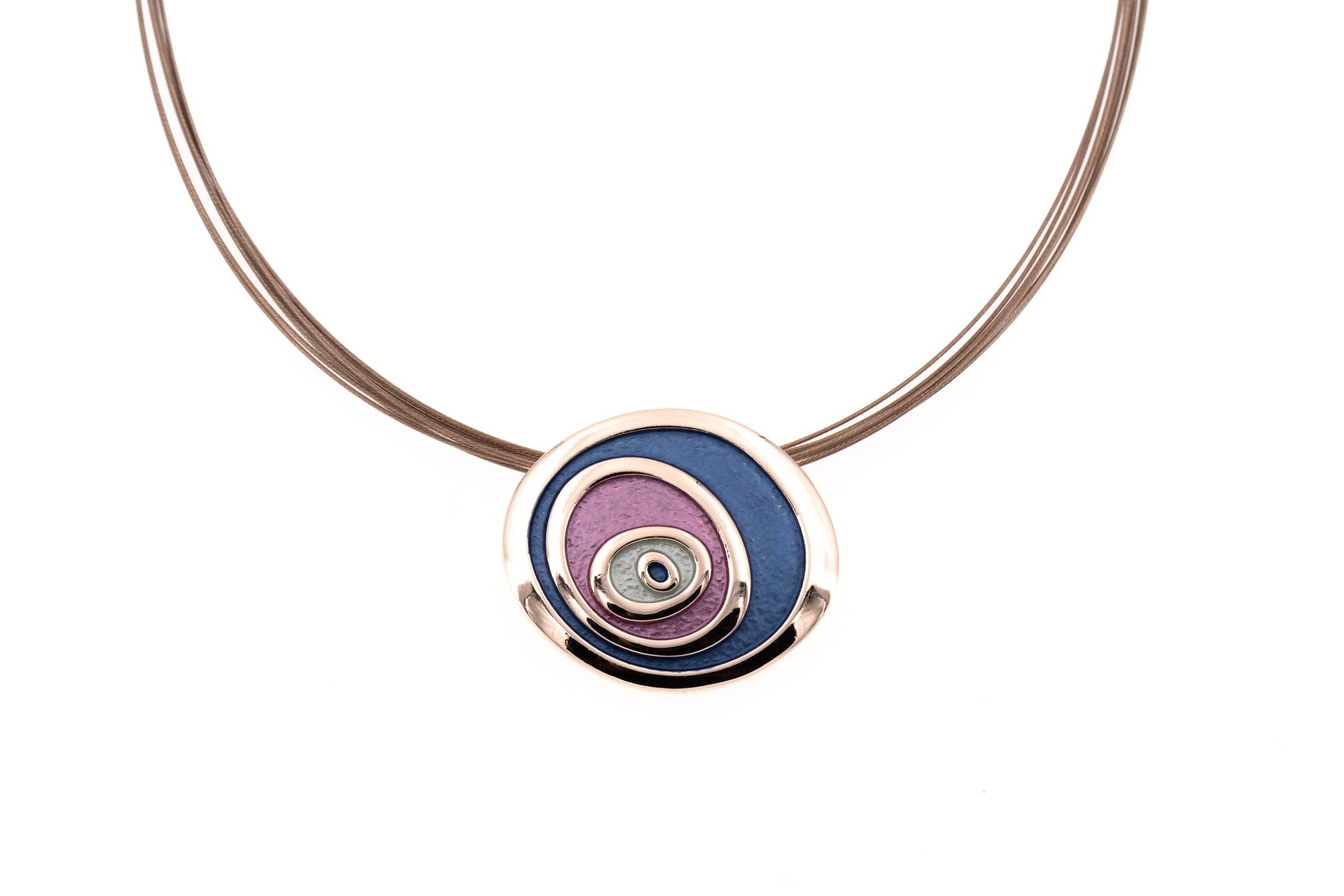Collana occhio astratto