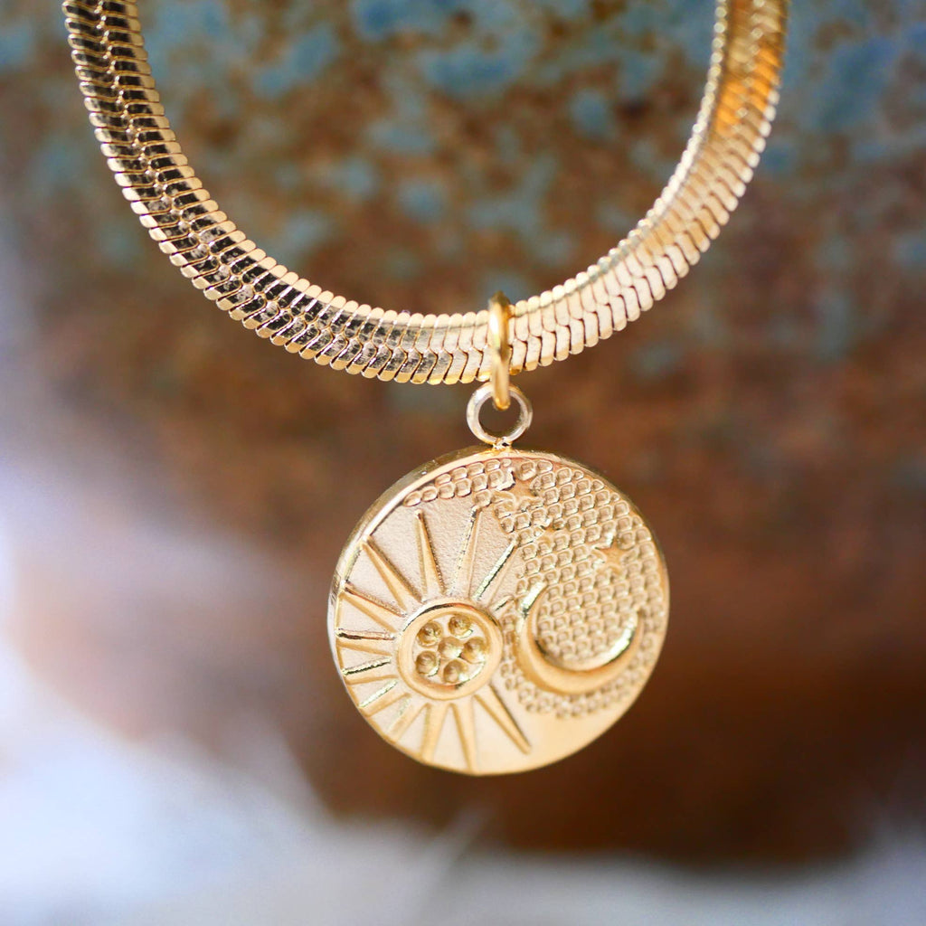 Collana Divya in acciaio inox con ciondolo