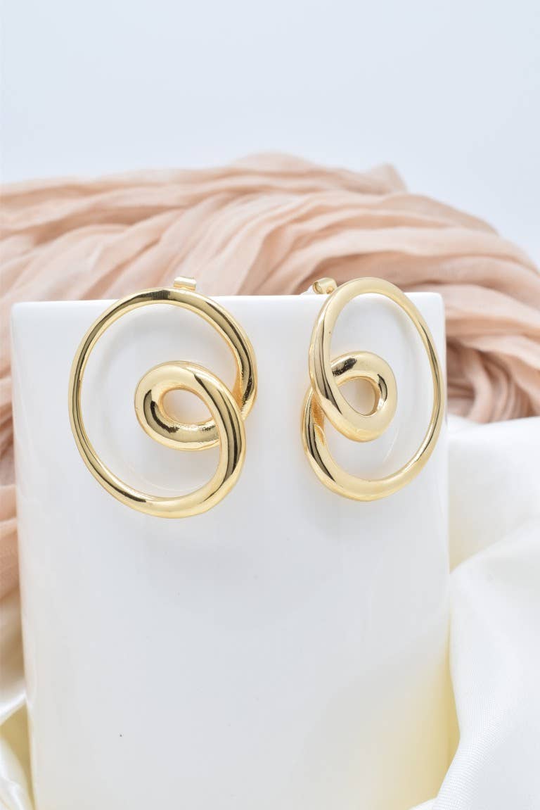 Orecchini in acciaio inossidabile - BO100383OR