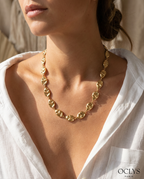 Collana catena ovali acciaio inossidabile Taly