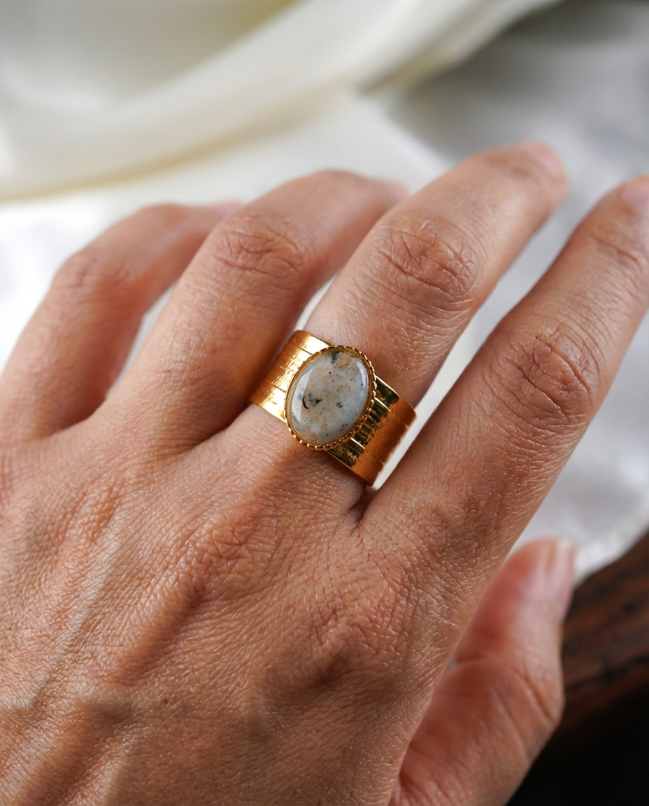 Anello regolabile in acciaio inossidabile Paraiso