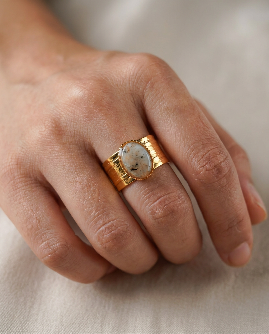 Anello regolabile in acciaio inossidabile Paraiso