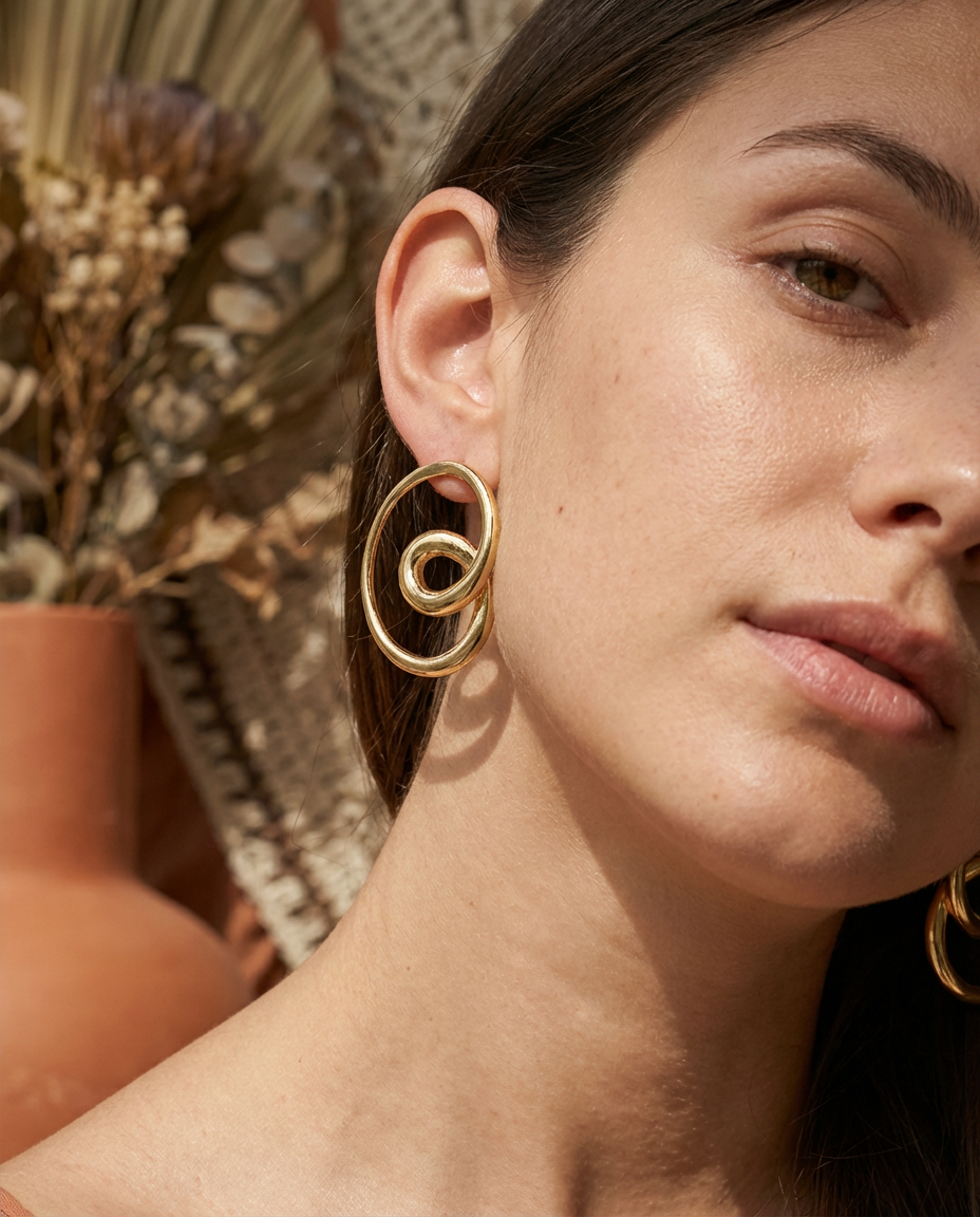 Orecchini in acciaio inossidabile