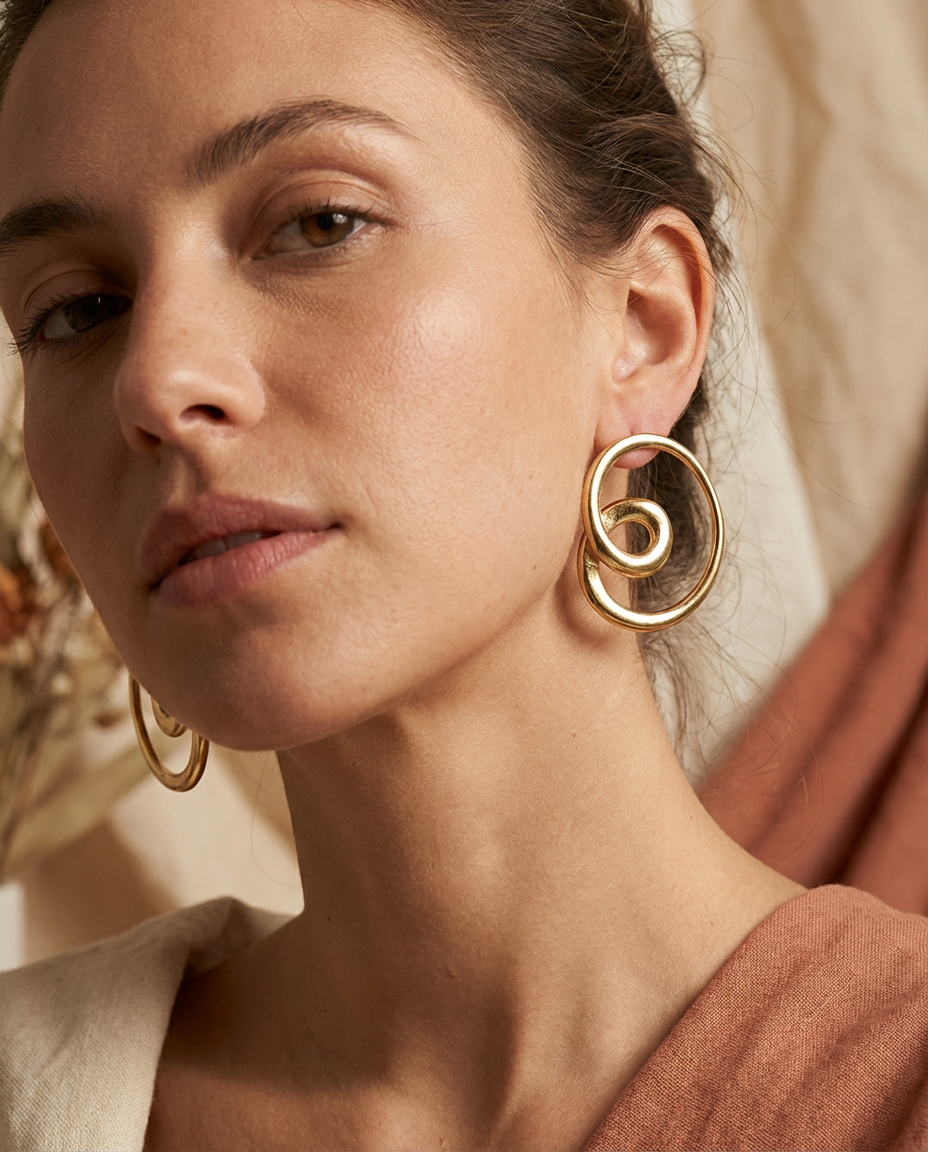 Orecchini in acciaio inossidabile