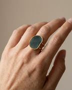 Anello in acciaio inossidabile The Bean