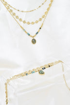 Bracciale a tre file in acciaio inossidabile - BR210216OR