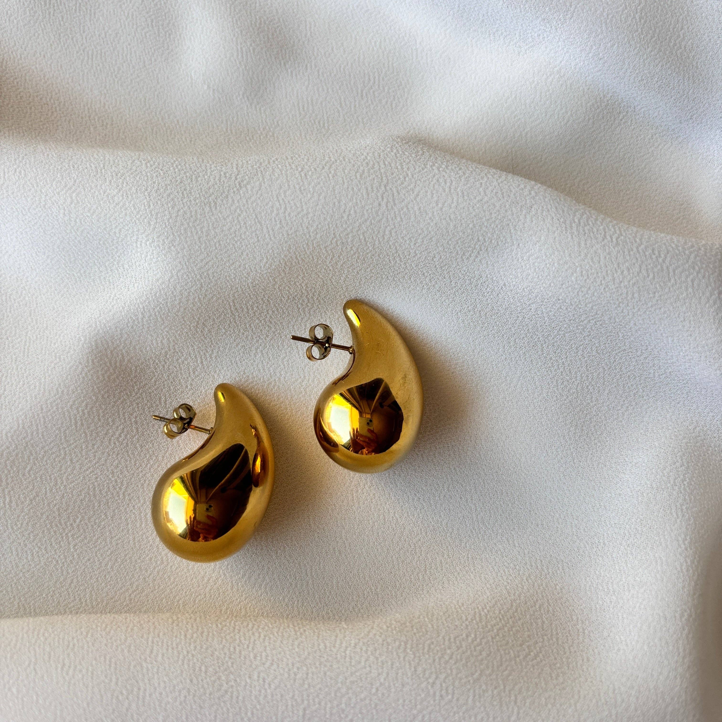 Orecchini Goccia Bold Oro