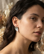 Orecchini goccia perla