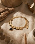 Bracciale a tre file in acciaio inossidabile